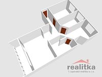 Pronájem slunného bytu 65 m2, 3+1, Opava, ul. Antonína Sovy - byt 3+1 Ant.Sovy 4 3D.jpg