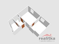 Pronájem bytu 2+kk 33 m2 Opava, ul. Komárovská - Komárovská 9 3D.jpg