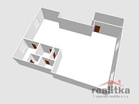 Pronájem kancelářských prostor 144 m2, Opava, obchodní dům Breda & WEINSTEIN - Kanceláře-Breda 3.NP 3D.jpg