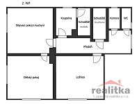 Prodej rodinného domu 2x 3+kk, se zahradou a garáží, obec Opava – Malé Hoštice - RD Slezská 2.NP-1.jpg