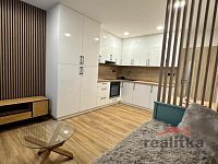 Pronájem luxusního, zařízeného bytu 1+kk, 21m2, Opava, ul. Grudova