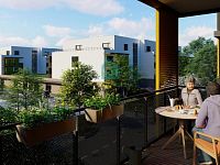 bytu 3kk v prémiovém komunitním bydlení pro seniory v projektu SENIOR RESORT HLUBOKÁ