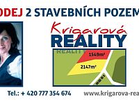 Prodej stavebního pozemku Lužnice u Třeboně 2147m2 - pozemky