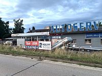 Prodej haly, dílny na Vltavském nábřeží 402m2 - plachta