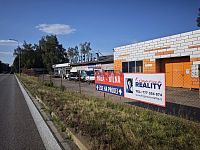 Prodej haly, dílny na Vltavském nábřeží 402m2 - plachta