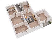 Prodej prostorného bytu 4+1 s lodžií Otavská - byt