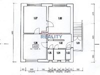 Prodej rodinného domu Hluboká nad Vltavou Smetanova ulice - 1 NP plánek.jpg