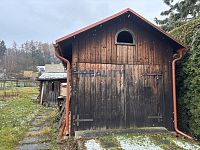Prodej rodinného domu Hluboká nad Vltavou Smetanova ulice - zahrada garáž