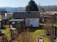 Pronájem bytu 2+1 v Bujanově u Kaplice - zahrádka s chatkou