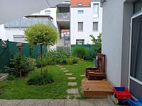 Moderní byt 2kk s terasou a zahrádkou 85m2 a parkovacím stáním v Bučovicích - Vícemilicích - zahrada4