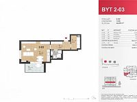 Pronájem moderního bytu 1+kk s terasou, šatnou a parkováním  Kaskády Hranice - Foto 19