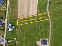 Prodej stavební pozemek 1485 m2, Kozlovice