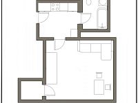 Pronájem zrekonstruovaného bytu 1+kk, 31 m2, Praha 4 - Foto 3