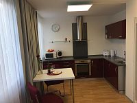 Pronájem luxusního zařízeného bytu  1+kk, 36 m2, Praha 8, rezidenční projekt