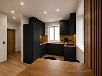 Prodej bytu 3+kk, 91 m2 a dílny 17 m2, Nová Bystřice u Jindřichova Hradce - Kuchyne Vizualizace 8.png
