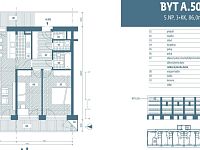 Prostorný 3kk v novostavbě, 86m2 s výhledem na horu Říp - Pudorys Velvary sever.jpg