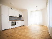 Pronájem nového nezařízeného bytu 1+kk, 34 m2, Praha 5