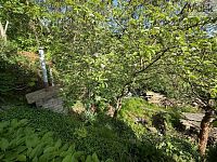 Prodej zahrady 411 m2 se zděným domkem 32 m2, Loučná u Lomu, okres Most - Foto 6