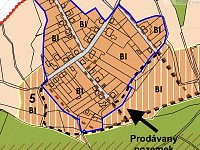 Prodej stavebního pozemku o výměře 6468 m2,  Košťany - Střelná, okr. Teplice - Foto 6