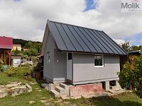Prodej zahrady 329 m2 s novou chatou ve Střelné, okr. Teplice