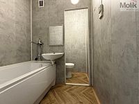 Pronájem bytu 1 + 1, ul. Sídliště za Chlumem. Teplické Předměstí, Bílina, okres Teplice, 35 m2 - Foto 6