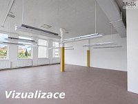 K pronájmu komerční prostory o velikosti 110 m2, Teplice, ul. Thámova 1052/26 - Foto 5