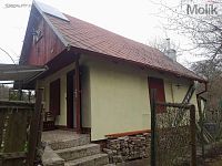 Prodej zahrada rozloha 446 m2 se, zděná chata možnost celoroční užívání v Chomutov, Bezručovo údolí