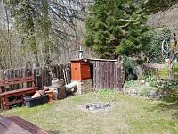 Prodej zahrada rozloha 446 m2 se, zděná chata možnost celoroční užívání v Chomutov, Bezručovo údolí - b91f.jpg