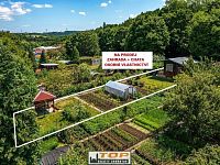 Zahrada s chatou v os. vlastnictví, ul. Pokutická, Kadaň, okr. Chomutov