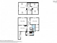 Prodej rodinného domu, OV, 140 m2, Jeníkov u Teplic - Pudorys2D