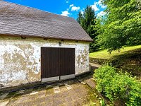 Prodej chalupy, 531 m2, Klíny, Rašov - Pohled na chalupu