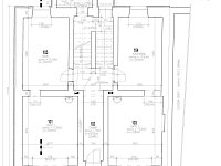 Pronájem bytu 3+kk, 95 m2, se zahradou a garáží, ul. Sportovní 161/9, Dubí - Běhánky - pdorys 1.NP