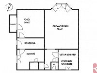 Prodej vícegeneračního domu 190m2 + půda na pozemku 600m2, 2 byty, sklep, půda - Pod sychrovem, 2.NP