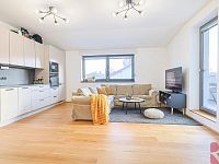 Exkluzivně prodej moderní novostavby 3kk 74m2 v Rezidenci Slepá, terasa, balkon, garáž, zahrada