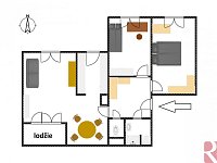 Prodej bytu v OV, 3+1 75m2, P8 Bohnice, ul. Feřtekova, poctivá rekonstrukce, lodžie, sklep - Foto 7