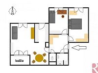 Prodej bytu v OV, 3+1 75m2, P8 Bohnice, ul. Feřtekova, poctivá rekonstrukce, lodžie, sklep - Foto 7