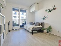 Pronájem 2kk 50m2, P10 Uhříněves, ul. Karla Guta, lodžie, garážové stání - Foto 5