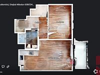 Pronájem 2kk 56m2 P4 Kamýk, ul. Hodkovická, balkon, sklep, garážové stání, nezařízen - fotografie
