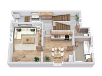 Prodej rodinného domu 210m2, poz. 246m2 - Floorplan letterhead - RDNejdek - 1. Floor - 3D Floor Plan.jpg