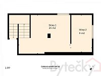 Prodej dvougeneračního rodinného domu s garáží a zahradou 905 m2  Jesenice u Prahy - Foto 30