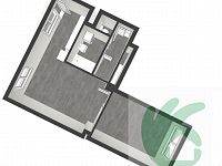 nájem - 2+1, Školní 581, 411 08 Štětí - Foto 2