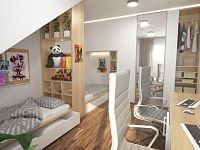 Moderní byt 3+kk s balkonem (4NP), parkovací stání a zahrada, lokalita České Budějovice, K. Lávičky - Vizualizace