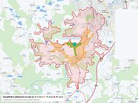 Rodinný dům 5 + kk s fotovoltaikou a zahradou 597 m², lokalita Homole u Českých Budějovic - Dosažitelná vzdálenost: kolo