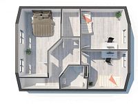 Rodinný dům 5 + kk s fotovoltaikou a zahradou 597 m², lokalita Homole u Českých Budějovic - RD_Homole_podkrovi_Camera01_0000.jpg