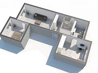 Prostorný byt 3+1, 66,8 m², lokalita Týn nad Vltavou, Komenského - 3_1_Tyn_nad_Vltavou_Camera01_0002.jpg