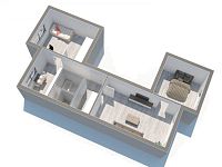 Prostorný byt 3+1, 66,8 m², lokalita Týn nad Vltavou, Komenského - 3_1_Tyn_nad_Vltavou_Camera01_0004.jpg