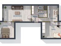 Prostorný byt 3+1, 66,8 m², lokalita Týn nad Vltavou, Komenského - 3_1_Tyn_nad_Vltavou_Ortop.jpg