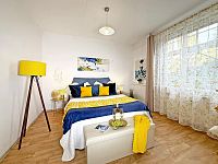 Prostorný byt 3+1, 66,8 m², lokalita Týn nad Vltavou, Komenského - Ložnice