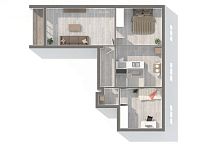 Pěkný a prostorný byt 3+1, 68,8 m². lokalita Plzeň – Doubravka, Na Dlouhých - _template_2018_009_Orto.jpg