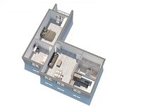 Prodej družstevního bytu 4+1 (upraven na 3+1) s lodžií – Lišov, Čechova - 3_1_Lisov01_Camera01_0004.jpg